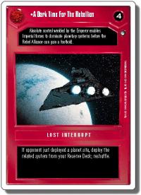 star wars ccg hoth revised a dark time for the rebellion wb