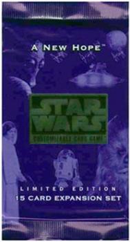 star wars ccg star wars sealed product a new hope limited booster pack