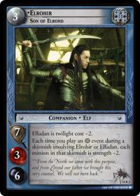 lotr tcg expanded middle earth elrohir son of elrond
