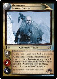 lotr tcg expanded middle earth grimbeorn beorning chieftain