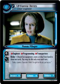 star trek 2e these are the voyages b elanna torres chief engineer