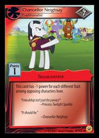 my little pony friends forever chancellor neighsay traditionalist 117