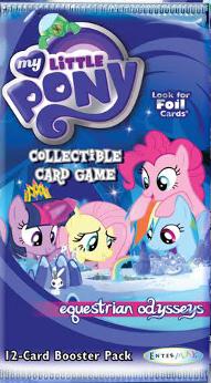 my little pony my little pony sealed product equestrian odysseys booster pack