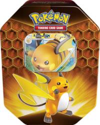pokemon pokemon tins hidden fates 2020 raichu gx tin