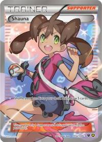 pokemon premium trainer s xy collection shauna 111a 124