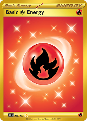 Fire Energy - 230-197 - SECRET RARE