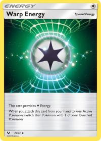 pokemon shining legends warp energy 70 73