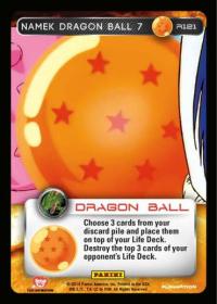 dragonball z base set dbz namek dragon ball 7 foil