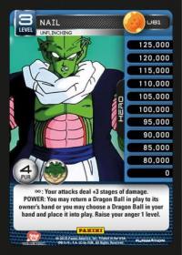 dragonball z heroes and villains nail unflinching foil