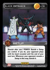 dragonball z the movie collection black entrance foil