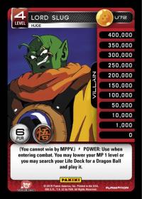 dragonball z the movie collection lord slug huge foil