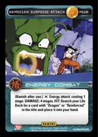 dragonball z the movie collection namekian surprise attack foil
