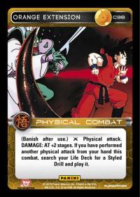 dragonball z the movie collection orange extension foil