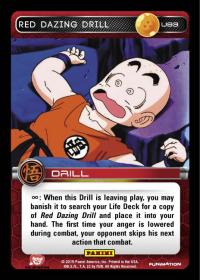 dragonball z the movie collection red dazing drill foil