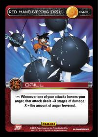 dragonball z the movie collection red maneuvering drill foil