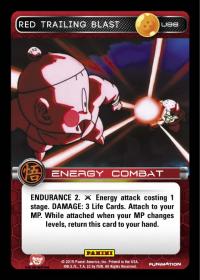 dragonball z the movie collection red trailing blast foil