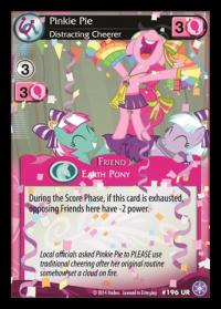 my little pony the crystal games pinkie pie distracting cheerer