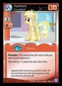 my little pony the crystal games applejack crystallized
