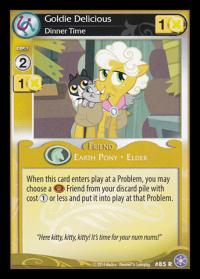 my little pony the crystal games goldie delicious dinner time foil