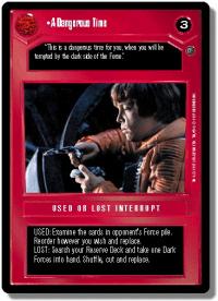 star wars ccg dagobah limited a dangerous time