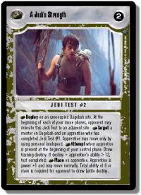 star wars ccg dagobah revised a jedi s strength wb