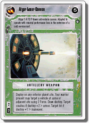 Atgar Laser Cannon (WB)