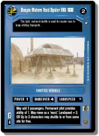 star wars ccg a new hope limited bespin motors void spider thx 1138