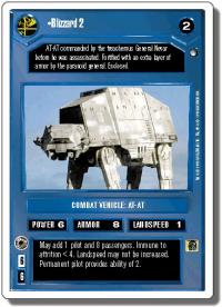 star wars ccg hoth revised blizzard 2 wb