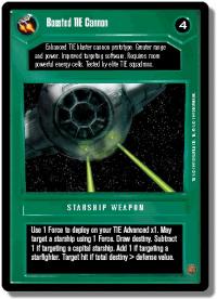 star wars ccg premiere unlimited boosted tie cannon wb