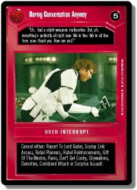 star wars ccg premiere limited boring conversation anyway