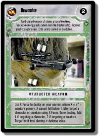 star wars ccg a new hope limited bowcaster