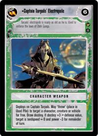 star wars ccg theed palace captain tarpal s electropole