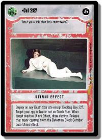 star wars ccg a new hope limited cell 2187