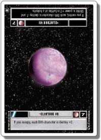 star wars ccg a new hope revised clak dor vii wb