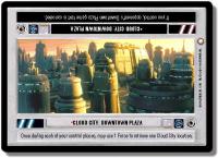 star wars ccg special edition cloud city downtown plaza light