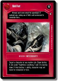 star wars ccg hoth limited cold feet
