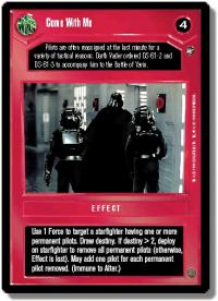 star wars ccg a new hope limited come with me