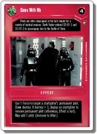 star wars ccg a new hope revised come with me wb