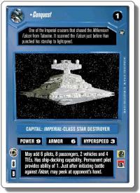 star wars ccg a new hope revised conquest wb