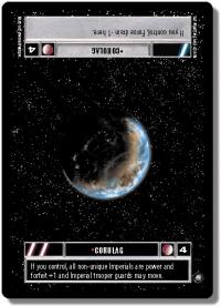 star wars ccg anthologies sealed deck premium corulag dark