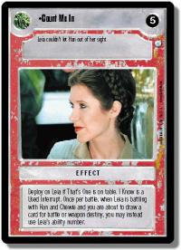 star wars ccg endor count me in
