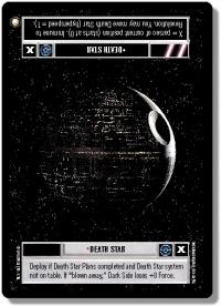star wars ccg a new hope limited death star
