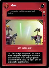 star wars ccg reflections iii foil dioxis foil