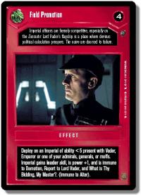 star wars ccg dagobah revised field promotion wb