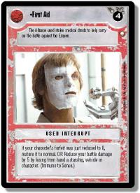 star wars ccg special edition first aid