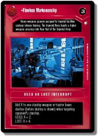 star wars ccg special edition flawless marksmanship