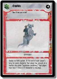 star wars ccg hoth limited frostbite light