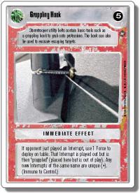star wars ccg a new hope revised grappling hook wb