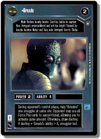 star wars ccg a new hope limited greedo