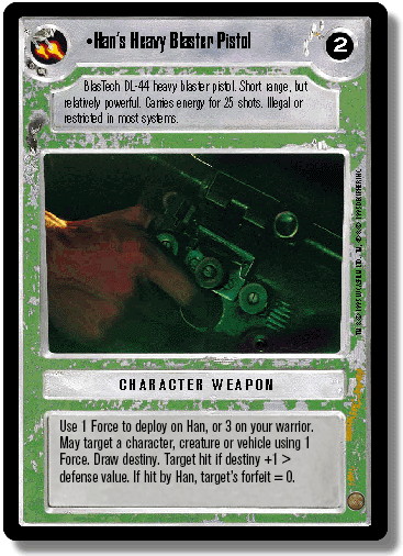 Han's Heavy Blaster Pistol (WB)
